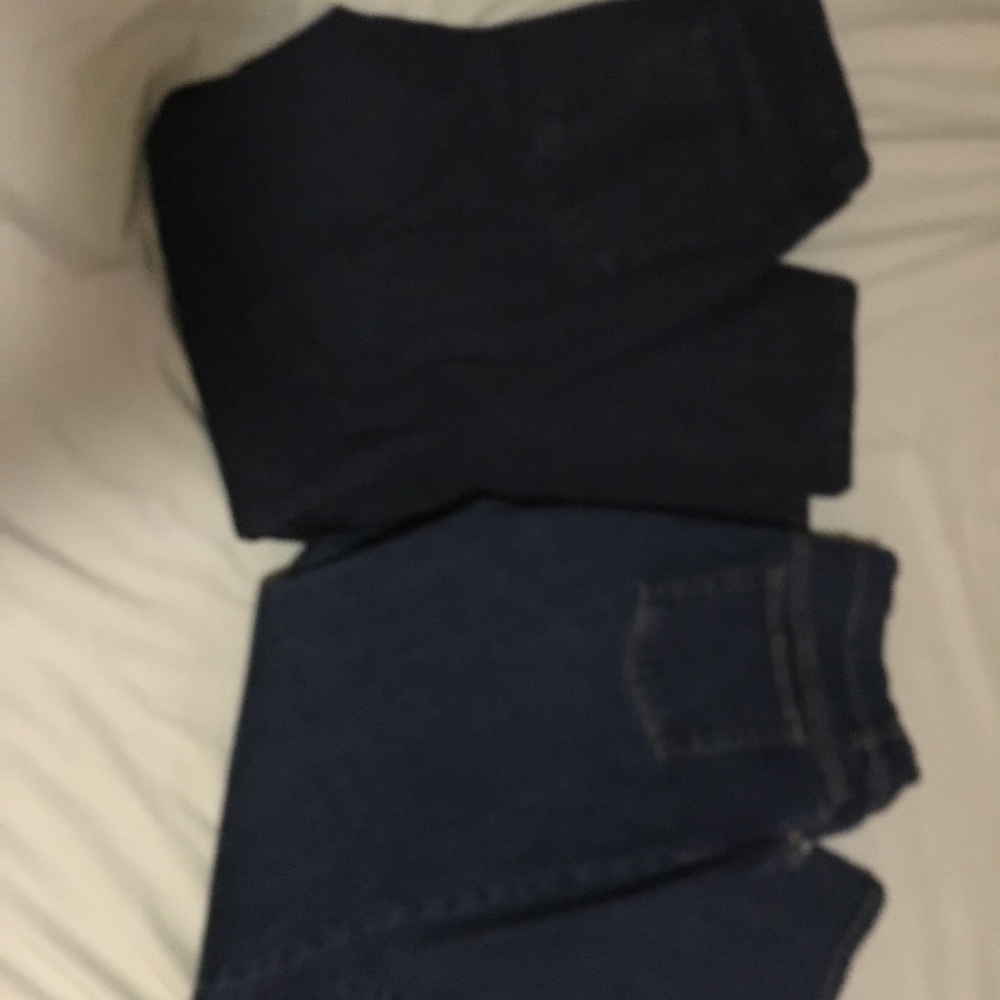 2 pair jeans